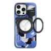 Redefine futuristic protection with the YOUNGKIT iPhone 16 Pro Starship Case – Blue Blade (XJZHJ003).