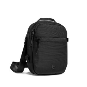Travel smarter and safer with the TOMTOC Aviator T37 Travel Crossbody Bag in Black