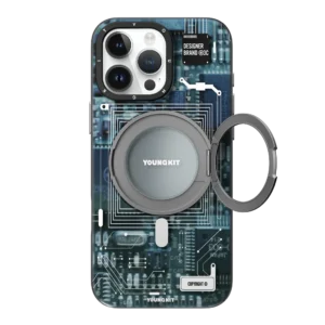Redefine your mobile experience with the YOUNGKIT Technology Series Case for iPhone 16 Pro