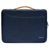 Protect your tech in style with the Tomtoc Defender A22 14 Inch Laptop Briefcase in elegant navy blue.