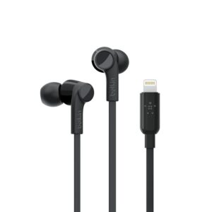 BELKIN IN-EAR HEADPHONES LIGHTNING BLACK G3H0001BTBLK