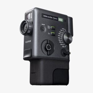 FUJIFILM INSTAX MINI EVO CINEMA HYBRID INSTANT CAMERA BLACK