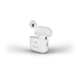 Blupebble TuneFlow True Wireless Earbuds – Crystal Clear Sound, Sleek White Design BP-TWSTUNEFLOW-WH