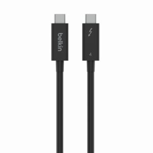 BELKIN CONNECT THUNDERBOLT 4 CABLE 40GBPS 100W 3.3FT/1M BLACK INZ003BT1MBK