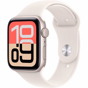 APPLE WATCH SERIES 3 44MM GPS + CELLULAR STARLIGHT ALUMINIUM CASE WITH STARLIGHT SPORT BAND M-L MEPF4