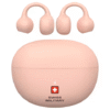 Add a splash of color to your everyday audio experience with the Swiss Military Delta 6 True Wireless Stereo Earbuds in pink.
