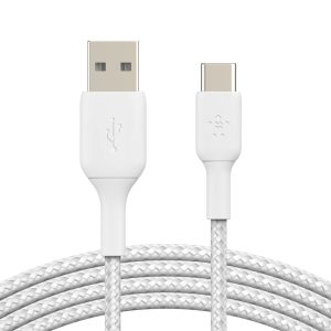 BELKIN BOOST CHARGE USB-C TO USB-A CABLE 15CM WHITE CAB002BT0MWH