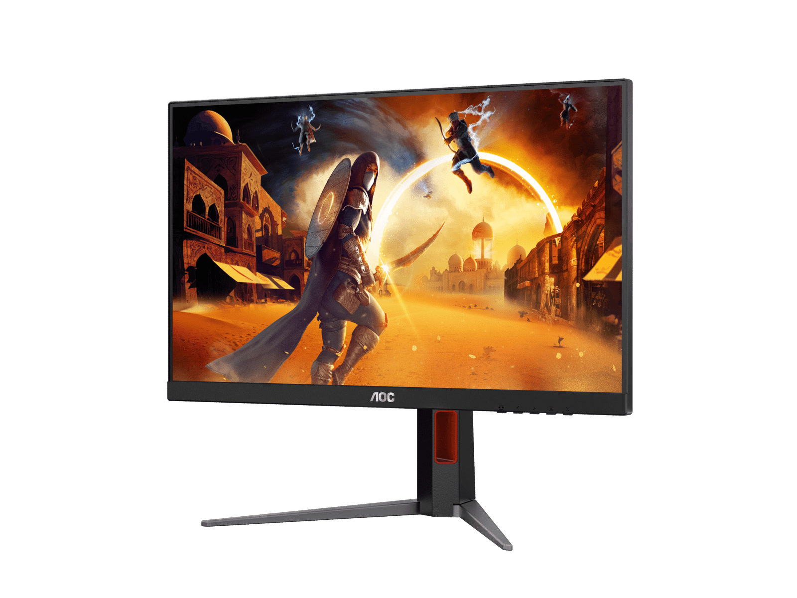 AOC Gaming Monitor 24-Inch FHD 180Hz 1ms HDR10 in Black - Model 24G4 - Image 14