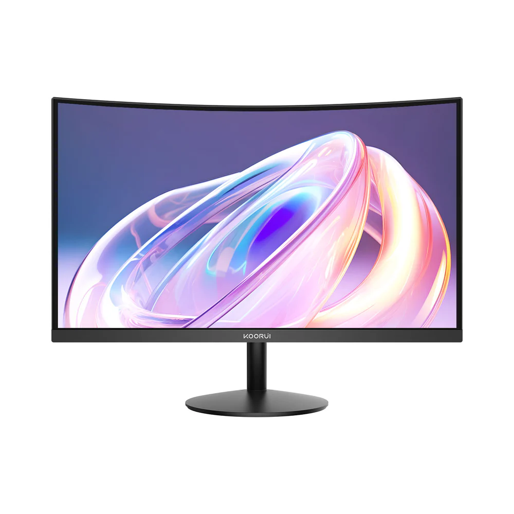 Experience an immersive gaming and entertainment setup with the KOORUI 24N5CA