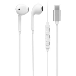 POWEROLOGY TYPE C CONNECTOR STEREO EARPHONE WHITE PSTREPWH