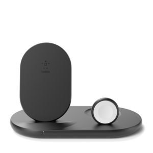 Belkin 3-in-1 Wireless Charger 7.5W (WIZ001MYBK) - iPhone + Watch + AirPods