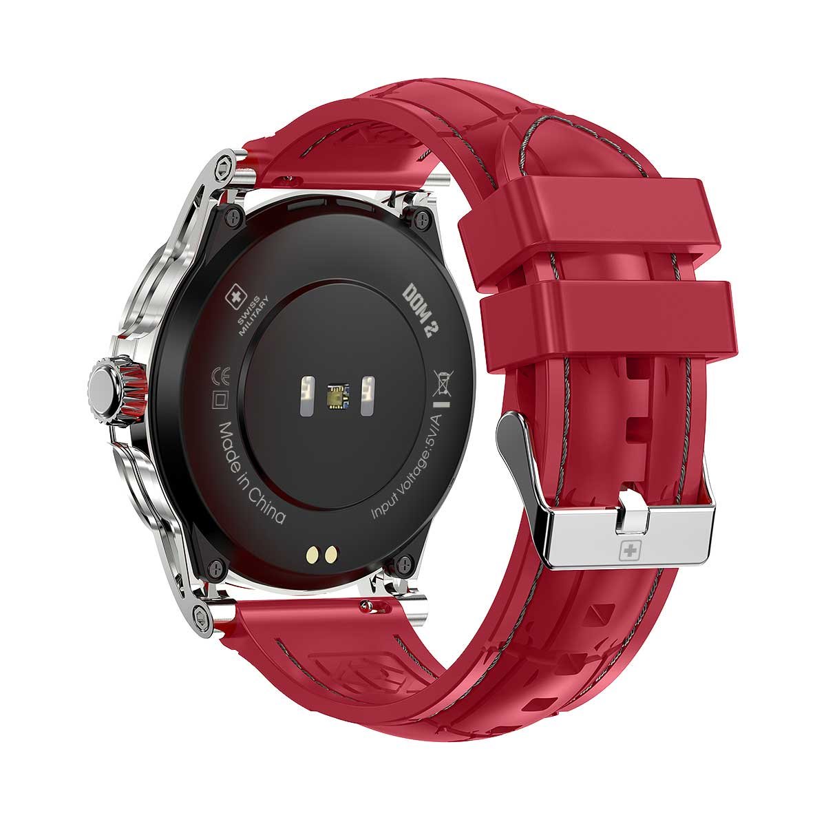 SWISS MILITARY DOM 2 WATCH WITH SILICONE STRAP SM-WCH-DOM2-S - Image 3