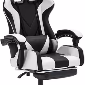 GAMING CHAIR BLACK-WHITE