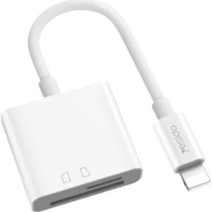 YESIDO 2 IN 1 OTG ADAPTER WHITE GS11