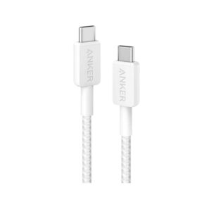Upgrade your charging solution with the ANKER USB-C to USB-C Braided Cable (Model A81D5H21)