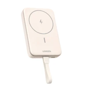 Stay charged on the go with the UGREEN Nexode 10000mAh Magnetic Wireless Power Bank.