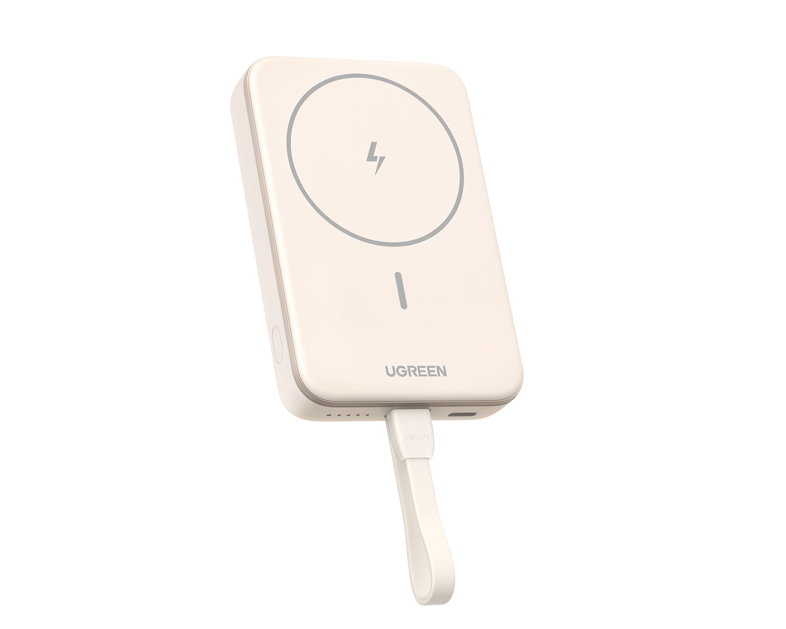 Stay charged on the go with the UGREEN Nexode 10000mAh Magnetic Wireless Power Bank.