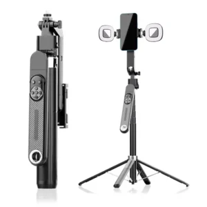 TRACKING GIMBAL SELFIE STICK DUAL LAMP Q515TK-H