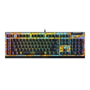 RAZER BLACKWIDOW V4 X MECHANICAL GAMING KEYBOARD POKMON KANTO STARTERS EDITION RZ03-04704200-R3M1
