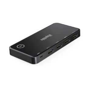 BLUPEBBLE 3IN1 HDMI SWITCH SPACE GRAY BP-HS4K3PB-SG