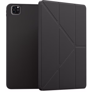 LEVELO ELEGANTE IPAD PRO 11 HYBRID LEATHER MAGNETIC CASE BLACK LVLELGP12BK