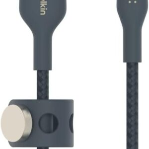 BELKIN BOOST CHARGE PRO FLEX USB A CABLE WITH LIGHTNING CONNECTOR 3M BLUE CAA010BT3MBL