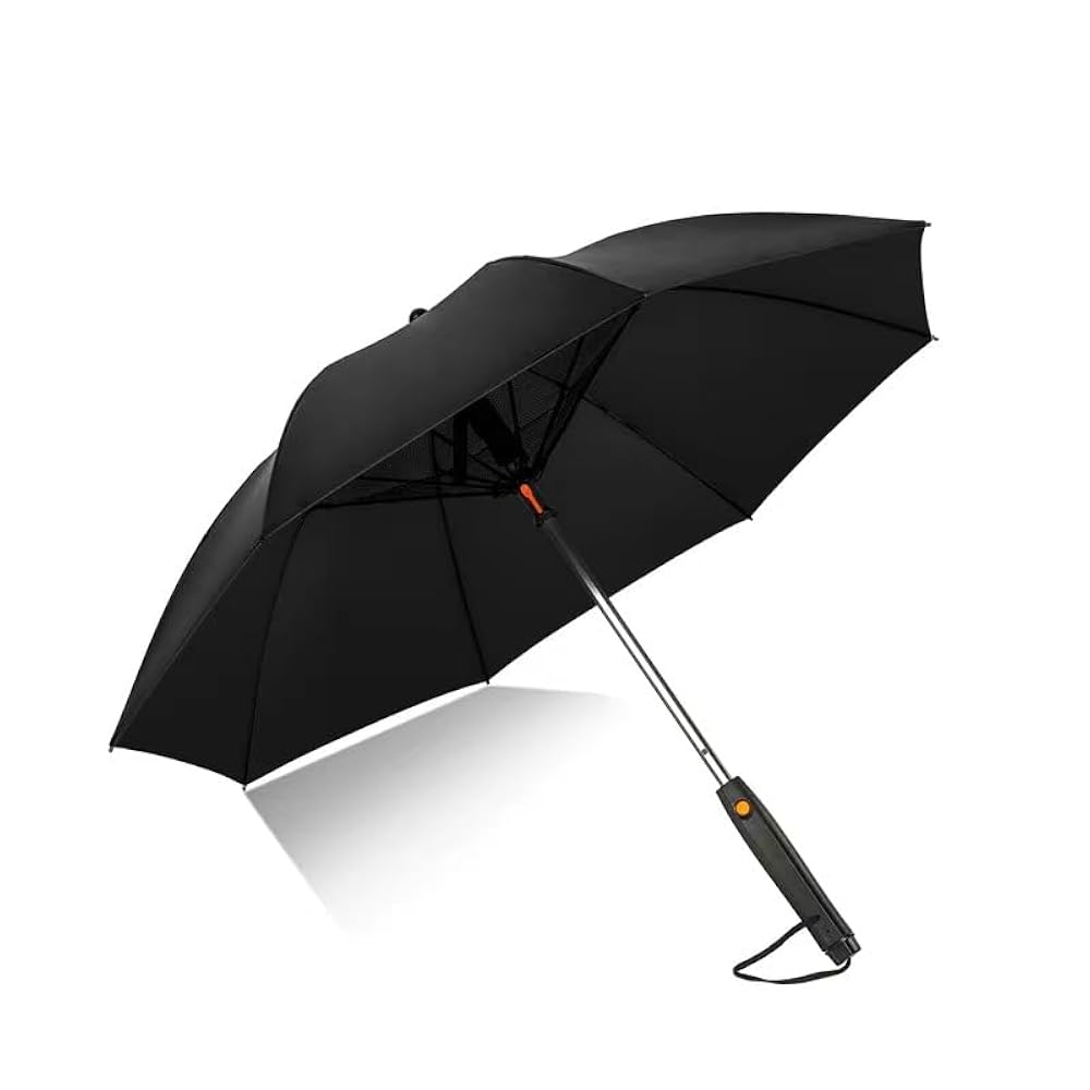 Stay refreshed and protected wherever you go with the Umbrella with Fan