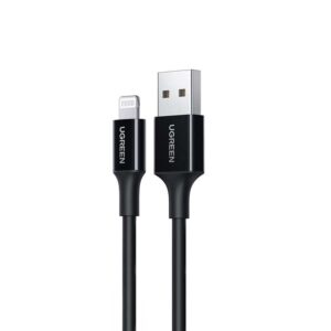 UGREEN USB-A TO LIGHTNING CABLE 2M BLACK US155