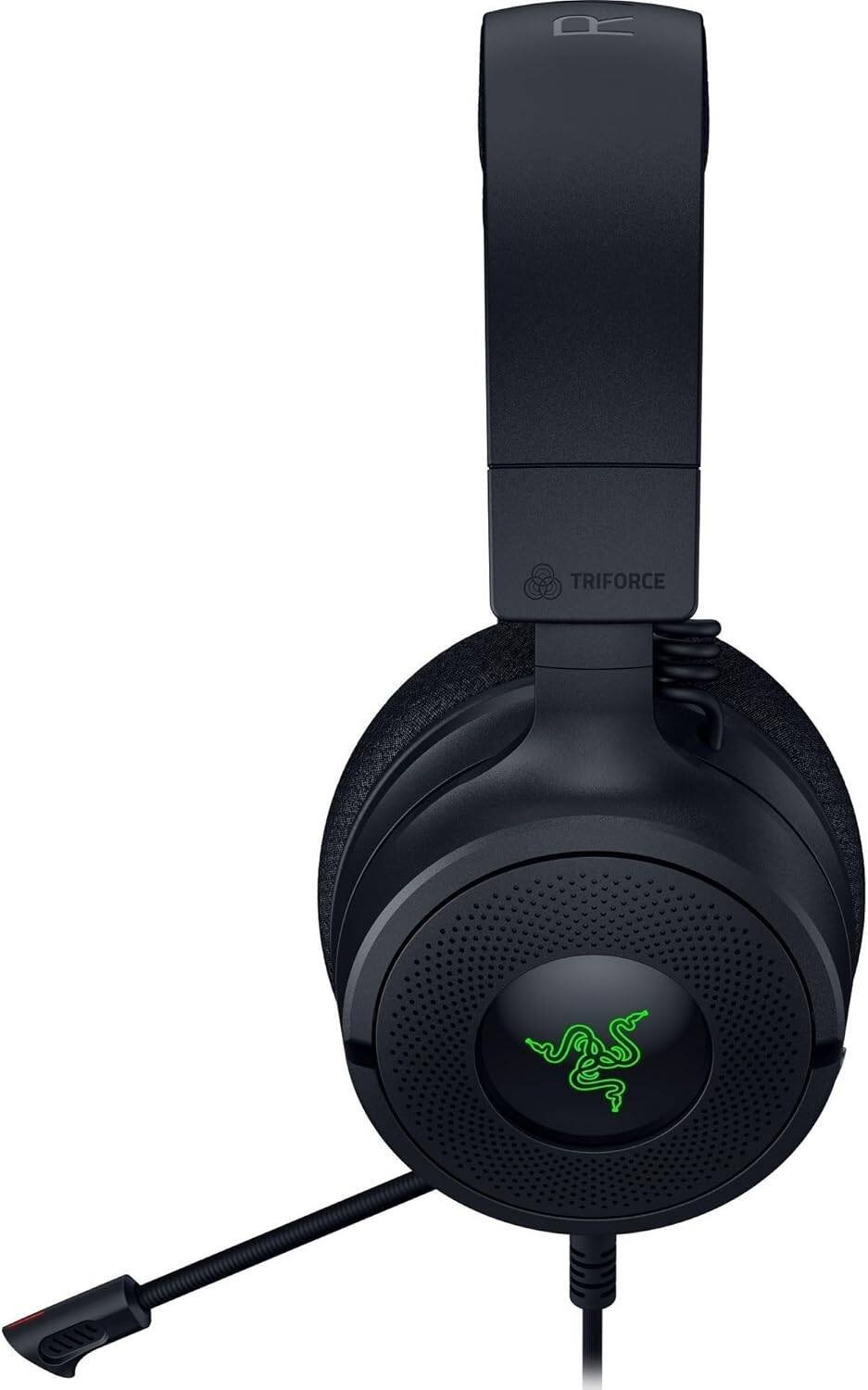 Razer Kraken V4 X Wired Gaming Headset (Black, RZ04-05180100-R3M1) - Comfort and Clear Audio for Gamers - Image 9