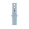 Elevate your Apple Watch with the 45MM Light Blue Sport Band (S/M) – Model MWMU3.