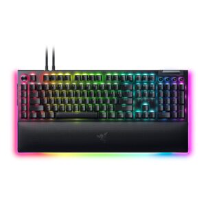 Unleash precision, performance, and customization with the Razer BlackWidow V4 Pro Keyboard.