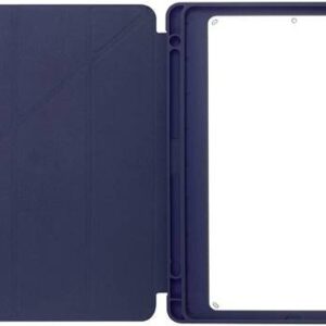 BLUPEBBLE IPAD 10.2 INCH 7/8/9TH GENERATION HYBRID FOLIO CASE - Navy Blue