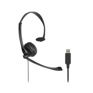 Kensington USB Mono Headset featuring Mic and Volume Control - K80100WW
