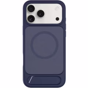 LEVELO MATTEO IPHONE 17 PRO HYBRID KICKSTAND CASE DARK BLUE LVLMTO17PDBK