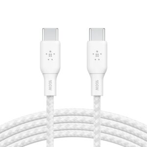 BELKIN BOOST CHARGE USB C TO USB C 100W CABLE 2M WHITE CAB014BT2MWH