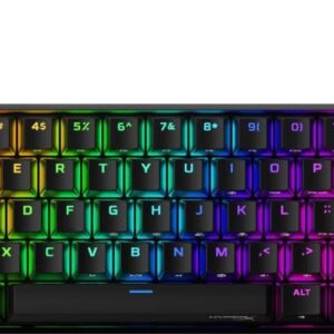 HYPERX ALLOY ORIGINS 60 PETITE FORM FACTOR KEYBOARD RED LINEAR ENGLISH HKBO1S-RB-US/G