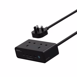 POWEROLOGY OMNIX DESKTOP CHARGING STATION GAN65W 3250W BLACK PWCUQC053BK