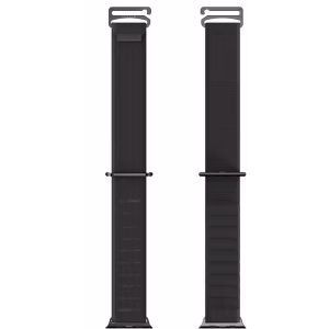 LEVELO MALO NYLON WATCH STRAP BLACK LVLMLOWS49BK