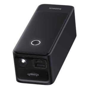 BASEUS SUPER ENERGY ALPHA SERIES JUMP STARTER 600A COSMIC BLACK