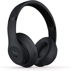 BEATS STUDIO 3 ACTIVE NOISE CANCELLING WIRELESS HEADSET MATTE BLACK MX3X2