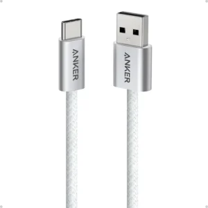 ANKER ZOLO USB-A TO C BRAIDED 6FT WHITE A8052H22