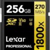 Lexar Professional 1800x SDXC™ UHS-II Card 256GB