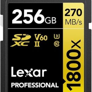 Lexar Professional 1800x SDXCâ„¢ UHS-II Card 256GB
