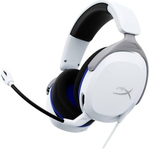 HYPERX CLOUD STINGER 2 CORE LIGHTWEIGHT COMFORT WIRED GAMING HEADSET PS5/PS4 WHITE