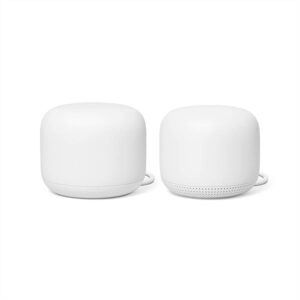 GOOGLE NEST WIFI ROUTER AND POINT SNOW GA00822