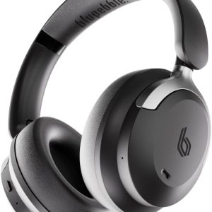 BLUPEBBLE OVER EAR FOLDABLE DIGITAL HYBRID NOISE CANCELLING HEADPHONES C90 BLUE BP-PAC90ANC-BL