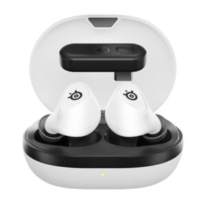 Step into next-level gaming audio with the SteelSeries Arctis GameBuds Wireless Noise Cancelling Gaming Earbuds