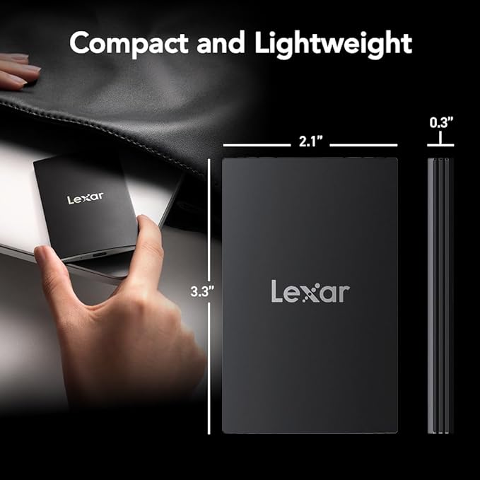 LEXAR SSD SL500 PORTABLE SSD 512GB USB3.2 GEN2X2 UP TO 2000 MBS /1800 MBS - Image 4