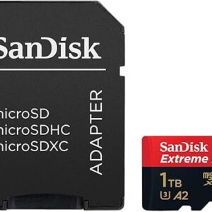 SANDISK EXTREME PRO 1TB 200MB/S MICROSDXC WITH ADAPTER SDSQXCD-1TOO-GN6MA
