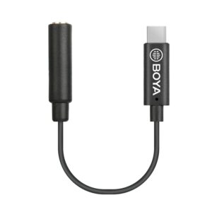 BOYA TYPE-C TO FEMALE AUDIO CABLE 3.5mm BY-K4